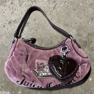 Lavender purple and dark purple Juicy Couture bag